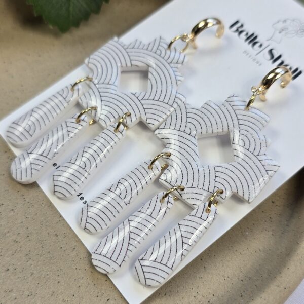 Oorbellen 'Julie Lines'