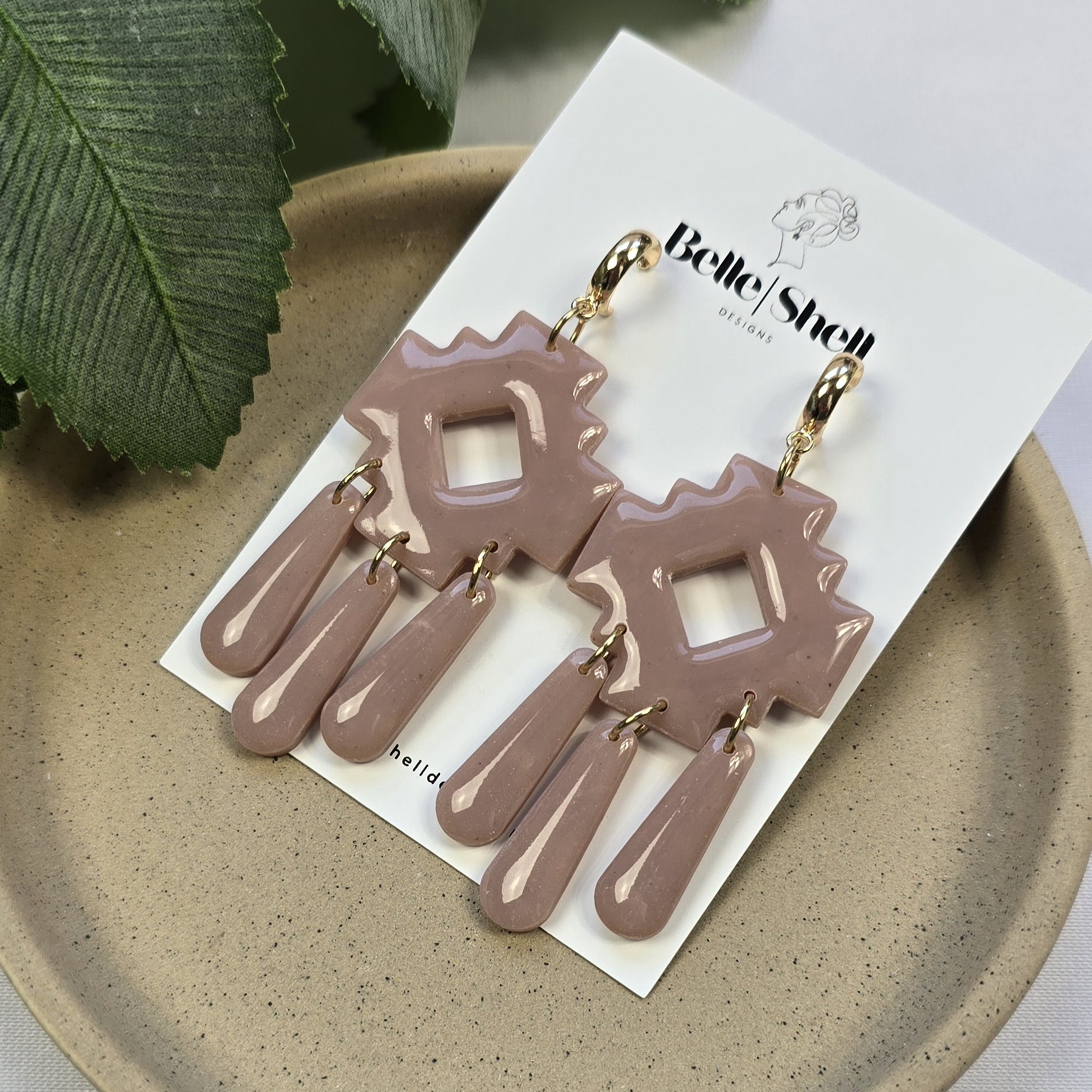 Oorbellen 'Julie Nudes'