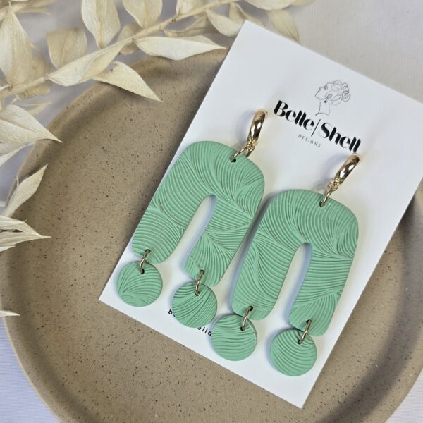 Oorbellen 'Mae Green'