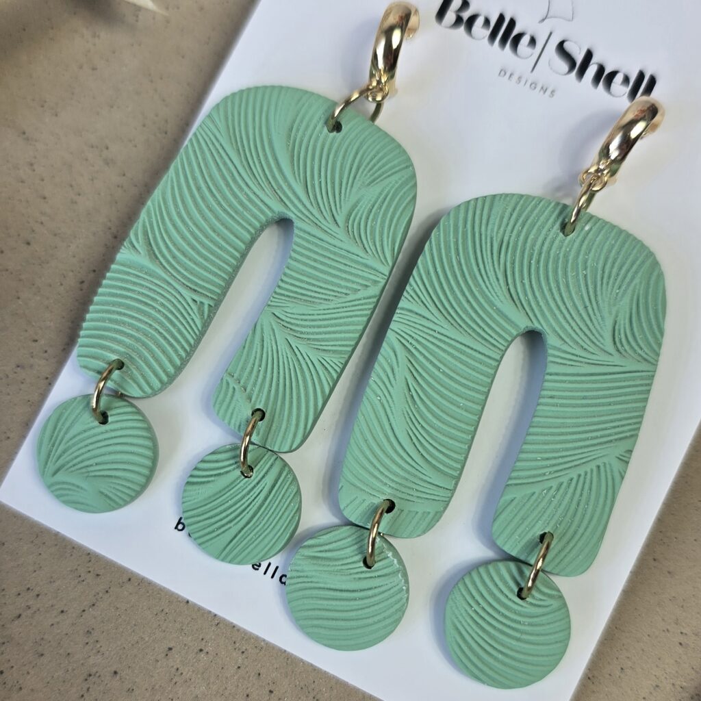 Oorbellen 'Mae Green'
