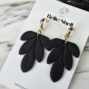 Oorbellen 'Jolien Zwart'