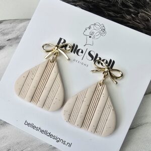 Oorbellen "Tori Natural'