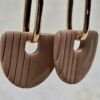 Handgemaakte oorbellen Earth Tones Ayla Caramel 2 Oorbellen 'Ayla Caramel'