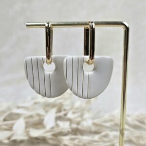 Oorbellen 'Ayla Wit'