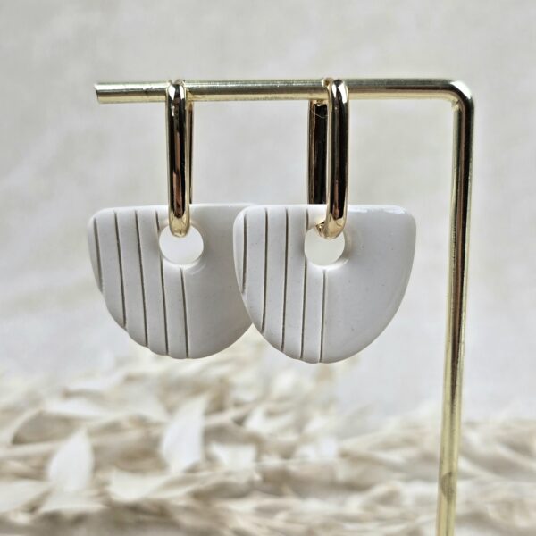 Oorbellen 'Ayla Wit'