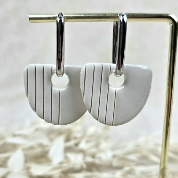 Oorbellen 'Ayla Wit'