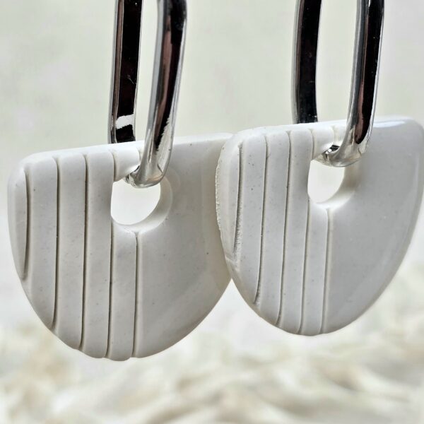 Oorbellen 'Ayla Wit'