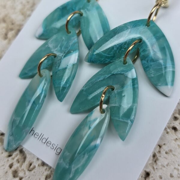 Oorbellen 'Kelly Sea Green'