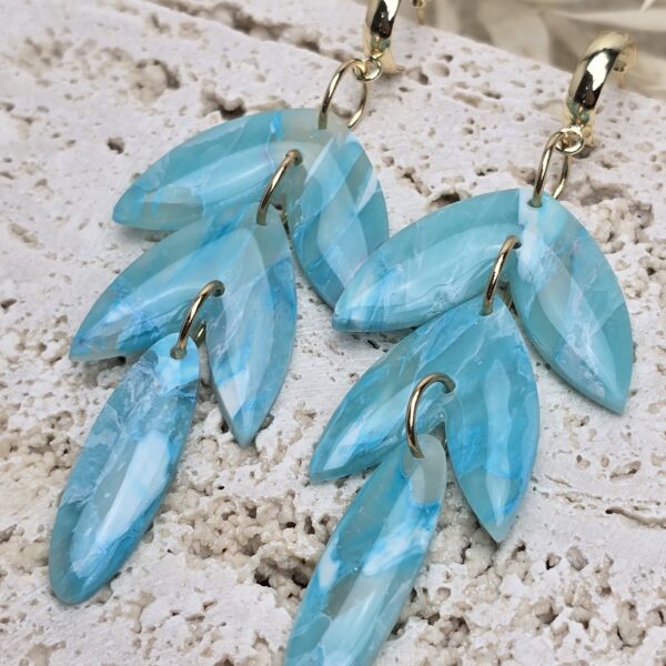 Oorbellen 'Kelly Sky Blue'
