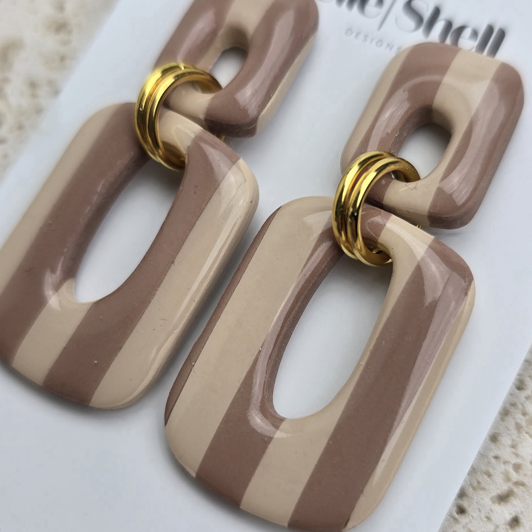 Oorbellen 'Mace'