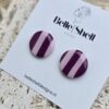 Oorbellen 'Studs Stripes'