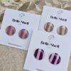 Oorbellen 'Studs Stripes'